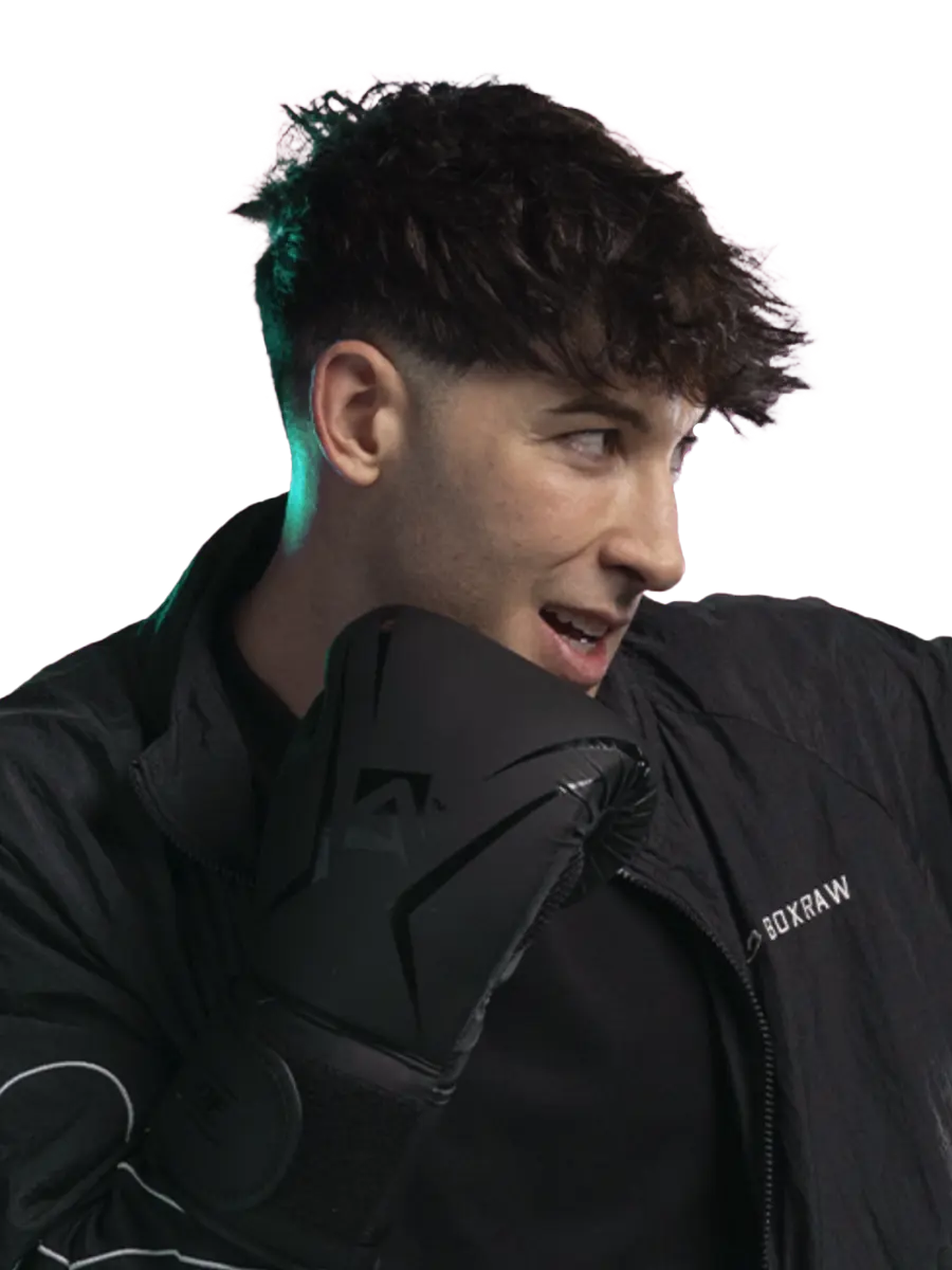 Tarjeta del boxeador Viruzz